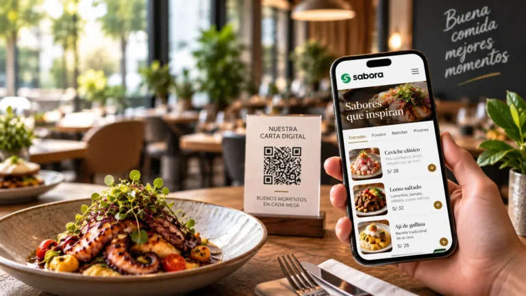 Carta digital para restaurantes: qué es, cómo funciona y qué debe tener