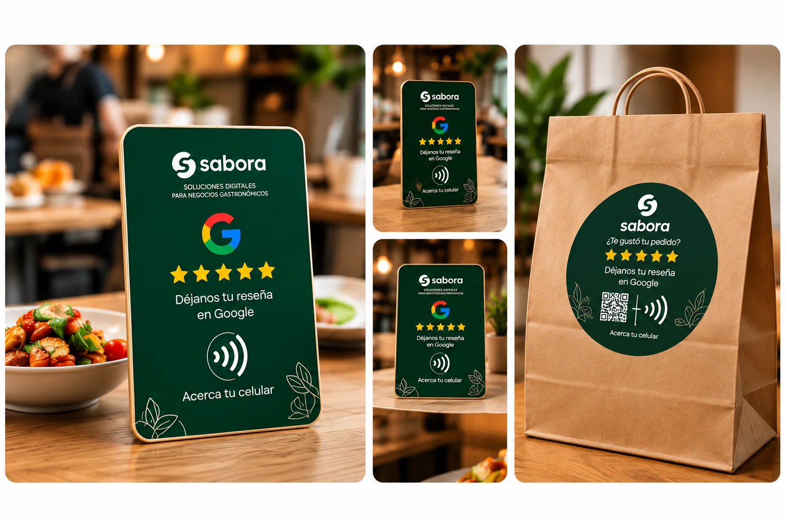 Sabora NFC para negocios gastronómicos